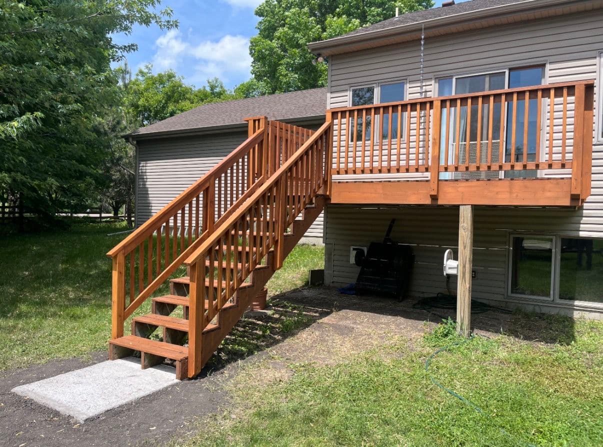 Fresh Deck Transformation in Victoria MN