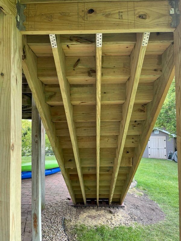 Stunning Deck Staircase at Walker Outdoor Solutions image