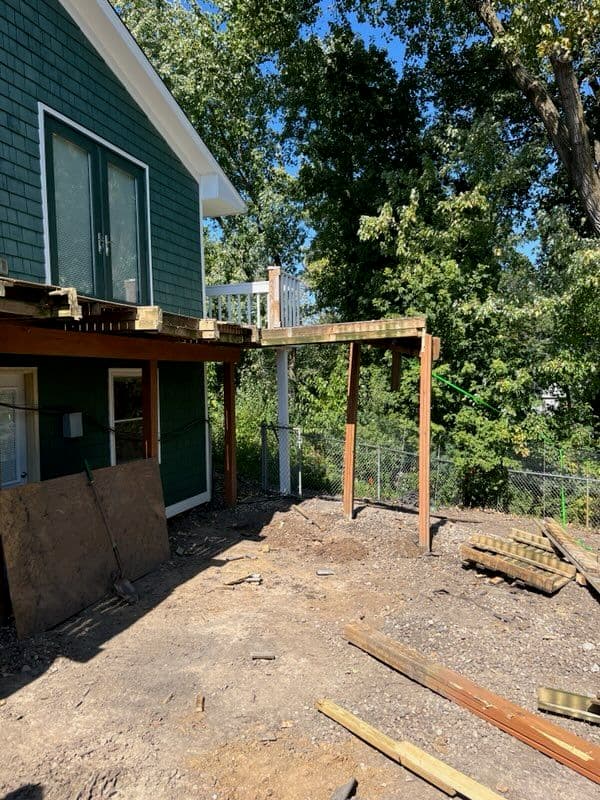 Deck and Patio Transformation in Minnetonka image