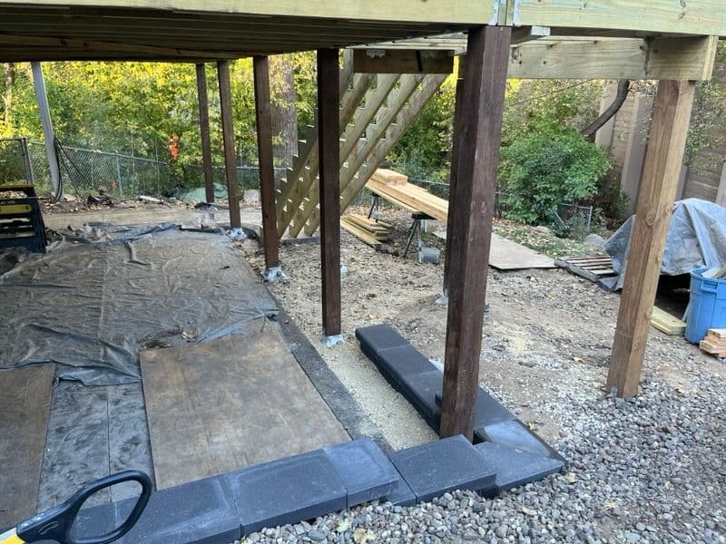 Project Progress on Minnetonka Backyard Project image