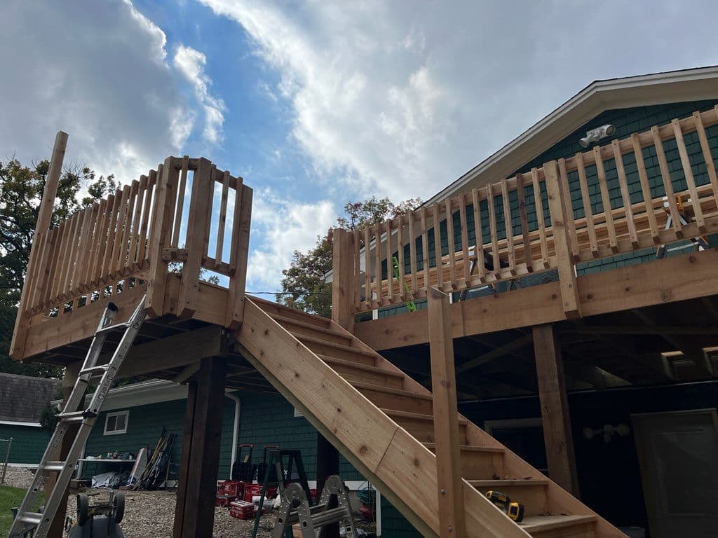 Exciting Deck Construction in Minnetonka image