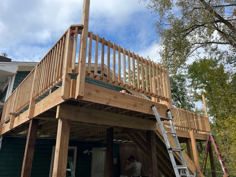 Gallery photos for Exciting Deck Construction in Minnetonka: Image #3