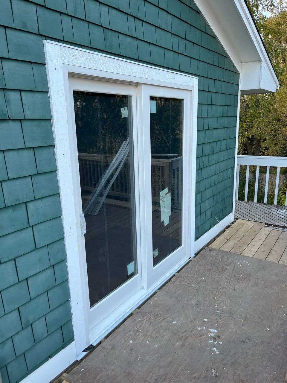 Gallery photos for New Sliding Glass Doors and Deck Construction in Minnetonka: Image #1