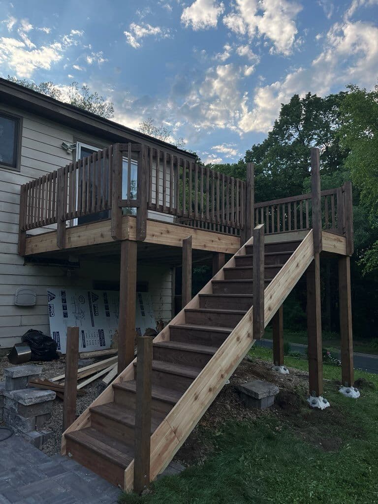 Project Eden Prairie Deck Revival Cedar Craftsmanship image