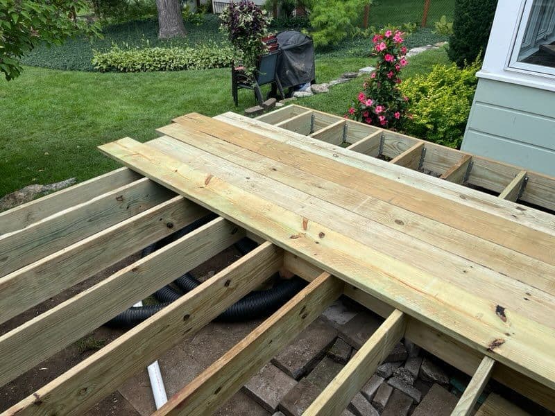 Gallery photos for Premium Floating Deck Framing Completed: Image #2