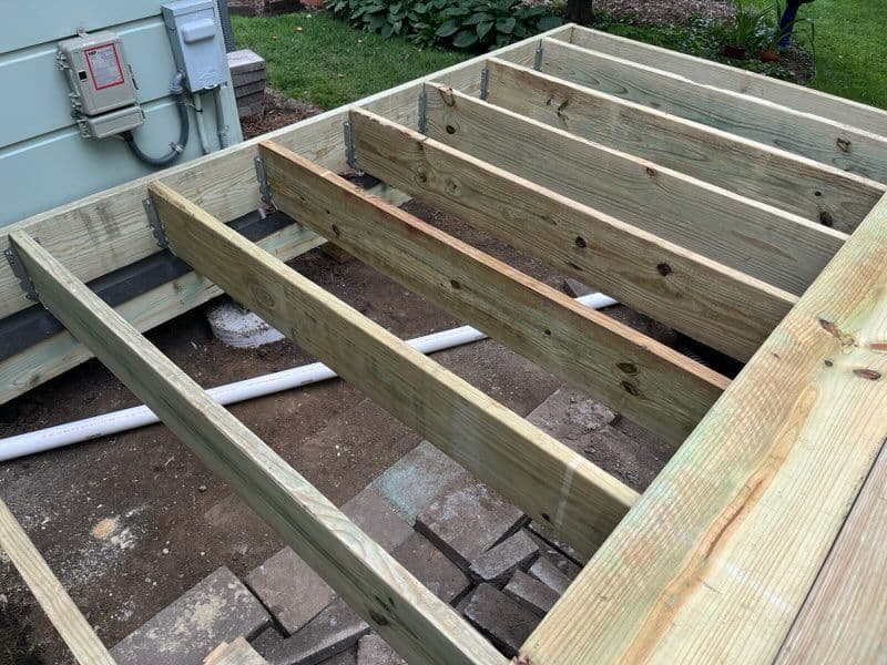 Gallery photos for Premium Floating Deck Framing Completed: Image #3