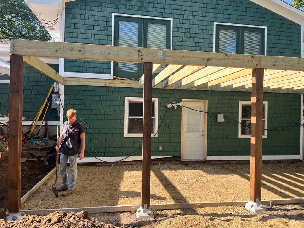 Framing a Stunning Deck in Minnetonka image