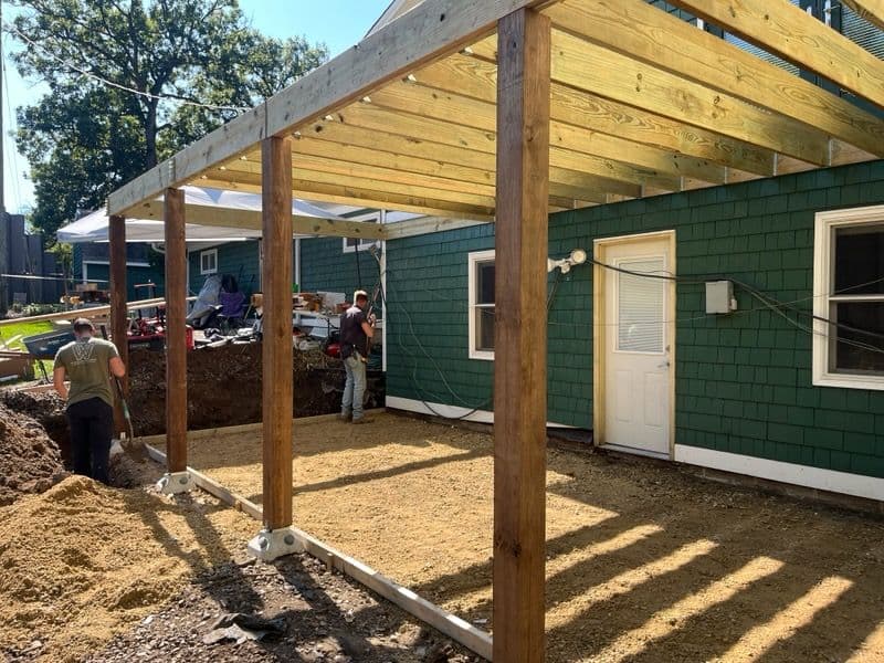 Gallery photos for Framing a Stunning Deck in Minnetonka: Image #2